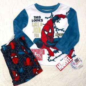 Macy's Spider-Man Kids Pajama Set - Blue and Red